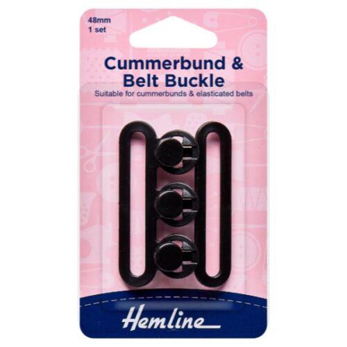 H458 Cummerbund Clip Black