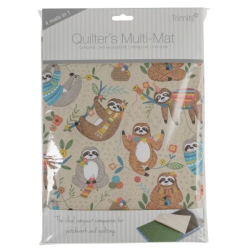 JE69566 Quilter's Multi-Mat 30 x 24cm Sloth