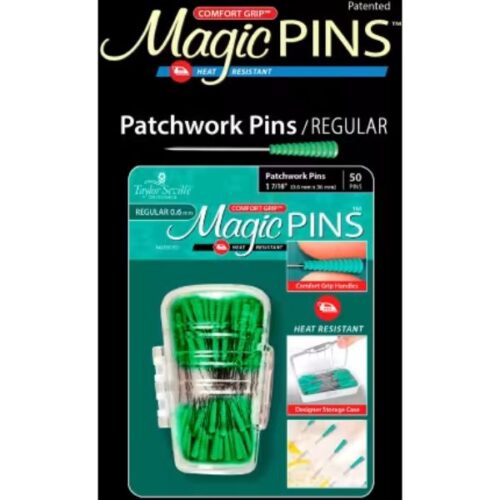 Magic Pins Extra Fine Patchwork Pins (0.5mm x 36mm) – 50 Pins TS219584