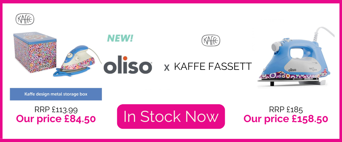 OLISO KAFFE FASSETT IRONS BANNER