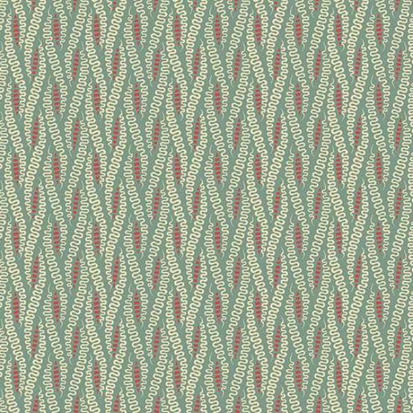 10361-B Ribbon Candy Vintage Blue, Jingle Bell by Edyta Sitar