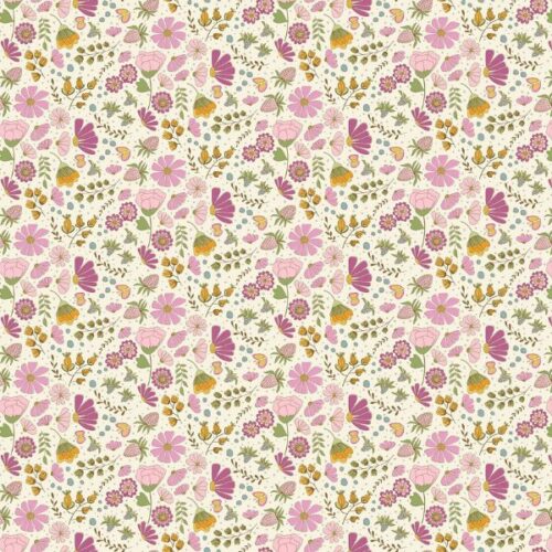 1622L Flourish White, Flourish by Alexandra Bordallo