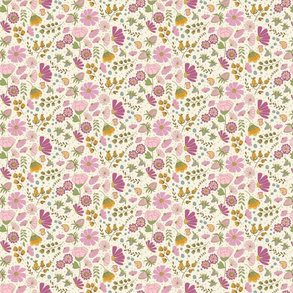 1622L Flourish White, Flourish by Alexandra Bordallo