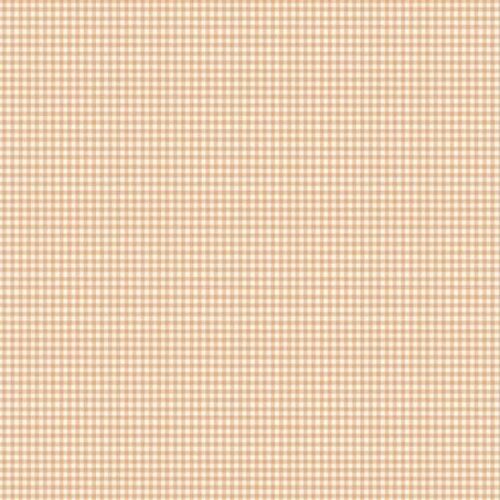 188_C Gingham Coral, Little Ones by Makower