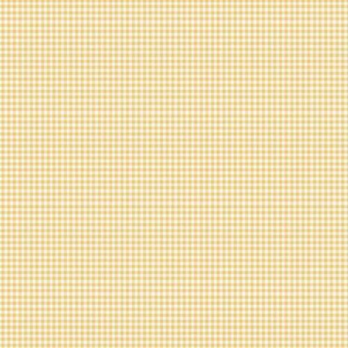 188_Y Gingham Yellow, Little Ones by Makower