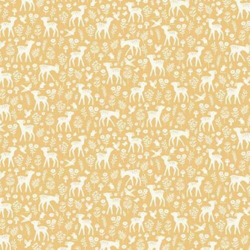 193_Y Deer Yellow, Little Ones by Makower