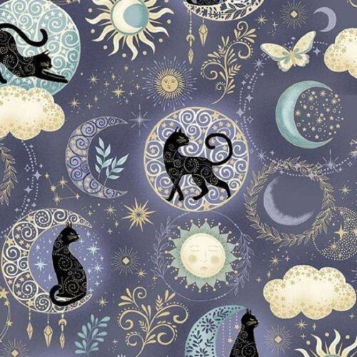 196-B Twilight Blue, Charmed by Makower