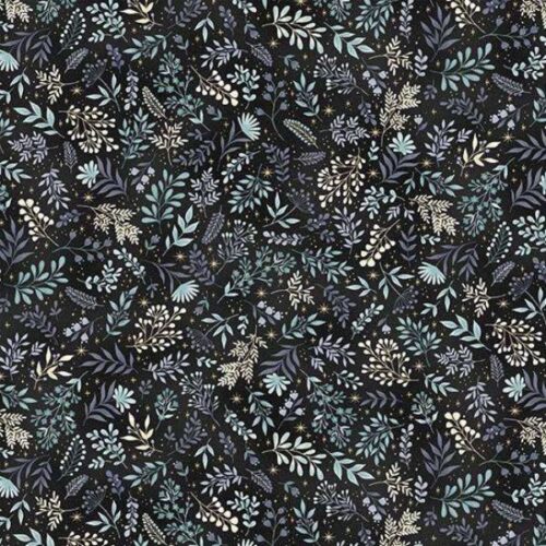 199-X Flora Black, Charmed by Makower