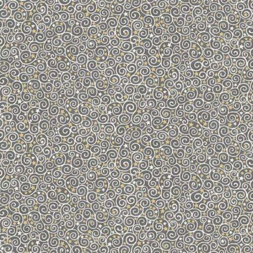 201-S Scroll Grey, Charmed by Makower