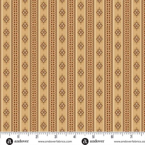 5867N Stripe, Toasted by Jo Morton