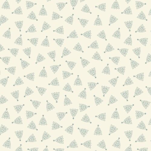 C131A Celtic Trees on Cream, Celtic Christmas by Lewis & Irene
