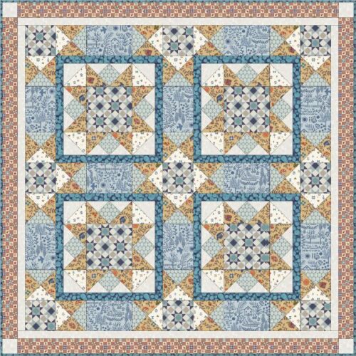 Cosy Home Quilt Kit 2, by Lewis & Irene