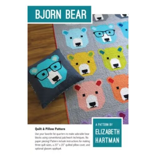EH028 Bjorn Bear Quilt Pattern - Elizabeth Hartman