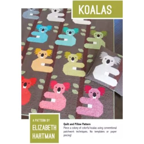 EH054 Koalas Quilt Pattern - Elizabeth Hartman