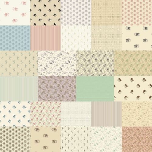 Hazelmont Farm Shirting Fat Quarter Pack (28 pieces) by Max and Louise (Cut in House)