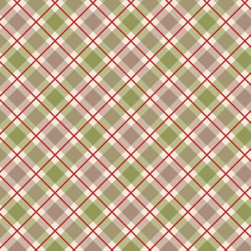 C132B Highland Check, Celtic Christmas by Lewis & Irene