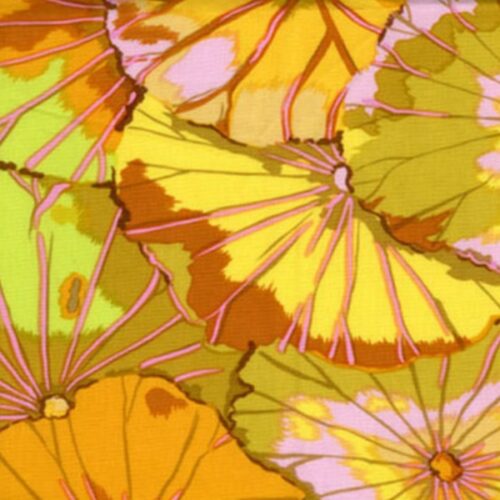 PWGP029.Yellow Kaffe Fassett