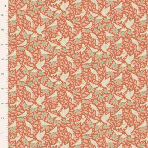 TD100644 Ava Coral, Songbird by Tilda