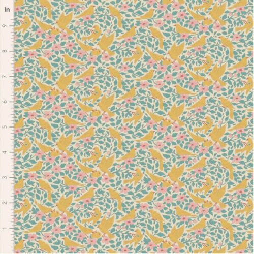 TD100660 Ava Teal, Songbird by Tilda
