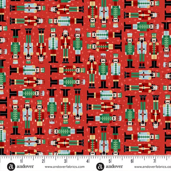 224-R Soldiers Red, The Nutcracker by Makower
