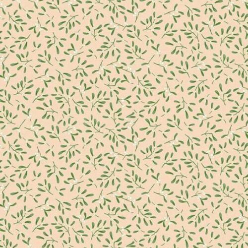 235-Q Mistletoe Cream, Country Christmas by Makower