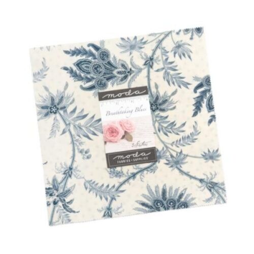 44400LC Breathtaking Blues Layer Cake (40 pcs) by 3 Sisters