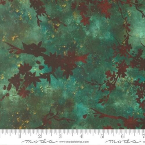 48111 12 Zen Blossom Landscape and Nature Cherry Blossoms, Tranquil Patina by Debbie Maddy