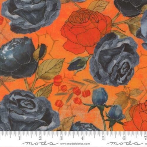 48800 12 Rose Large Floral Pumpkin, Coven by Robin Pickens