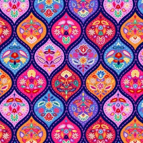 A977B Jewel Drops Dark, Sambramha by John Scott