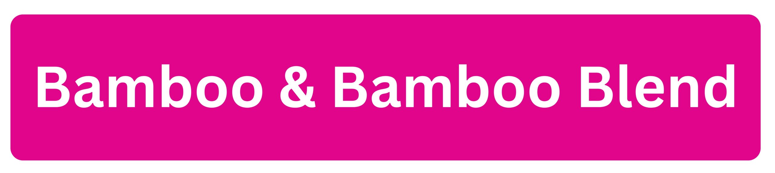 Bamboo and Bamboo Blend Wadding