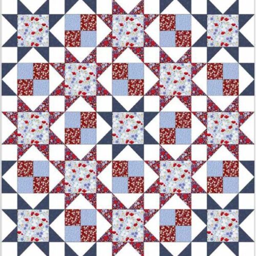 Forever Blooms Quilt Kit 2 by Cassandra Connolly