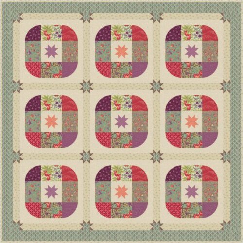 Hygge Quilt Kit, Paradise by Renee Nanneman