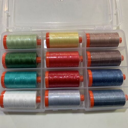 Jane Austen 250th Anniversary Quilt Kit Aurifil Thread Set, curated by Lady Sew and Sew