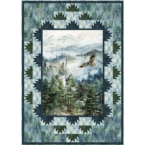 Mountaintop Flight Wall Quilt Kit, Altitude by Deborah Edwards and Melanie Samra PTN3664