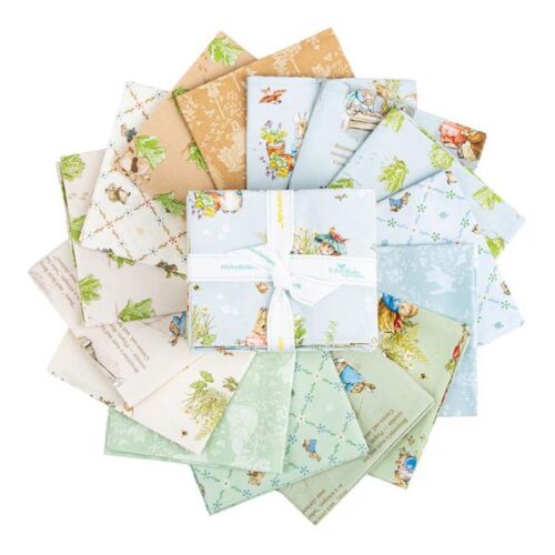 Peter Rabbit™ and Benjamin Bunny™ Fat Quarter Pack (15pcs) by Riley Blake Designs