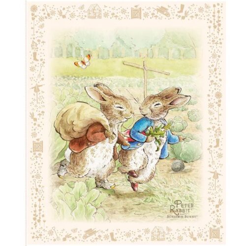Peter Rabbit™ and Benjamin Bunny™ Panel by Riley Blake Designs