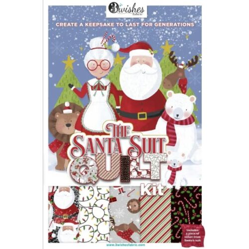 Santa Suit Quilt Kit Box
