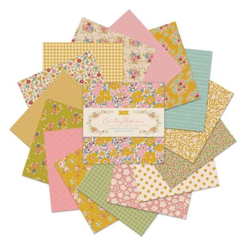 TD300210 Creating Memories Spring Charm Pack (32 pieces) 12.5 x 12.5cm Tilda Fabrics