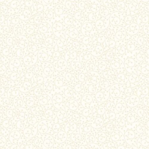 TT3B Cream on Cream Vines, Tiny Tonals by Lewis & Irene
