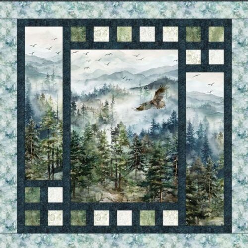 Triptych Quilt Kit, Altitude by Deborah Edwards and Melanie Samra PTN3665