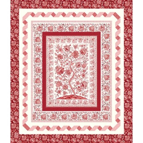 Victoria Panel Quilt Kit, Bordeaux by Deborah Edwards PTN3680