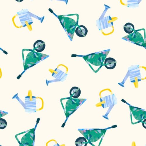 WB070 Wheelbarrows Greenhouse, Flower Market by Wee Blue Bell