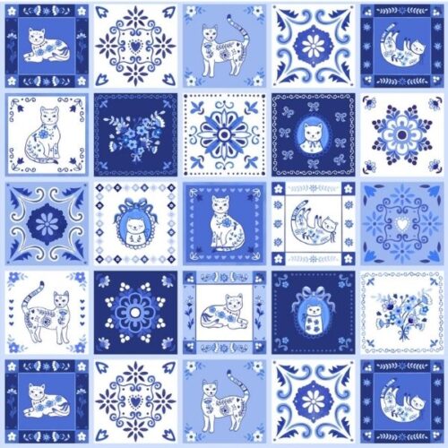 55341D-1 Panel, Chateau Meow by Whistler Studios