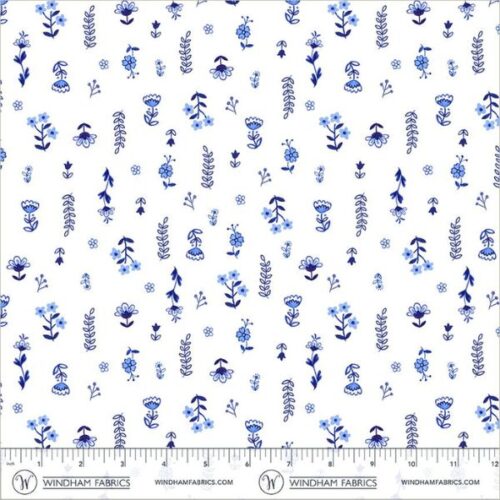 55346-1 Painted Florals, Chateau Meow by Whistler Studios