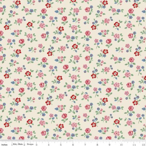 C18373-Cream Arlington Ditsy, Cath Kidston Signature Collection by Riley Blake