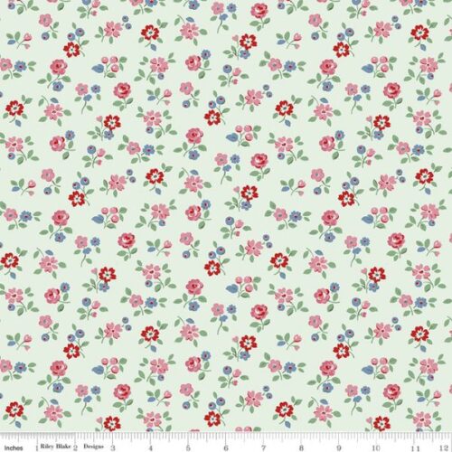 C18373-Mist Arlington Ditsy, Cath Kidston Signature Collection by Riley Blake