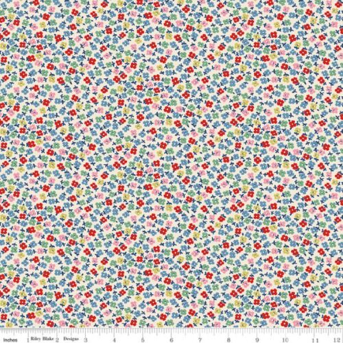 C18376-Cream Teeny One, Cath Kidston Signature Collection by Riley Blake