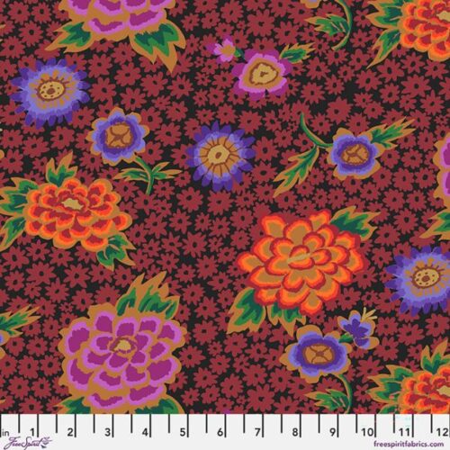 CLGP006.Dark Charlotte, Kaffe Fassett Cotton Lawn