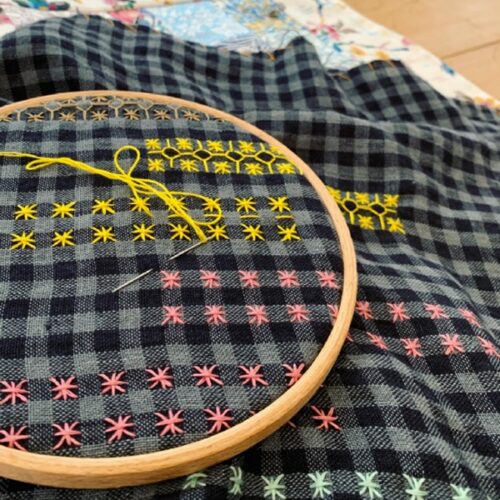 Chicken Scratch Embroidery with Carolyn Forster