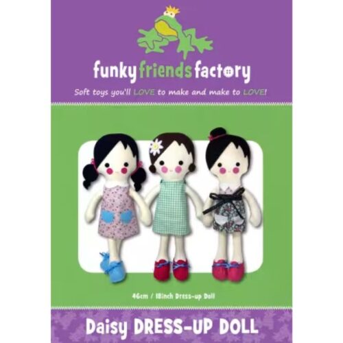 FF2649 Daisy Dress Up Doll Funky Friends Factory